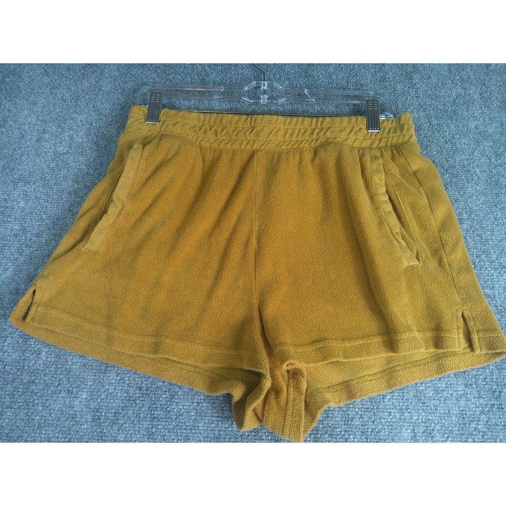Offline by Aerie Brown Terry Cloth Lounge Shorts Brown Women's Large